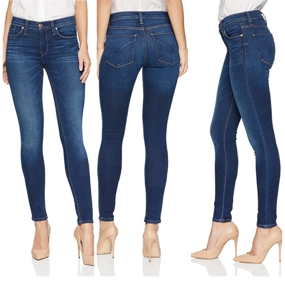 HUDSON | Nico | Mid-rise | Super Skinny | Denim Jeans | Vera Blue | Size 31
